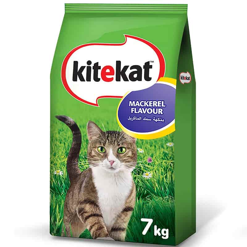دراي فود Kitekat Mackerel Dry Cat Food